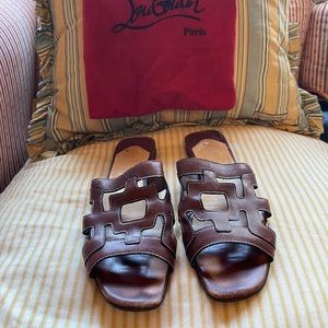 Louboutin Leather Sandals